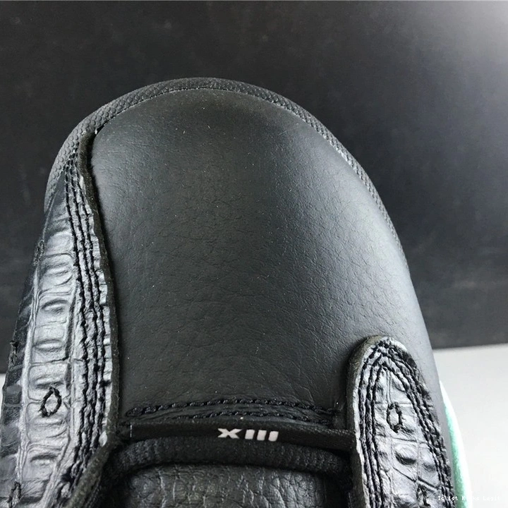 13 Green  Island 414571-030 Jordan Retro Black 0122